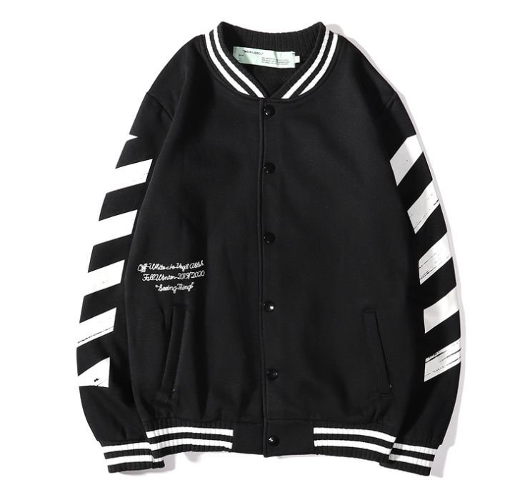 Arrow baseball button Jacket