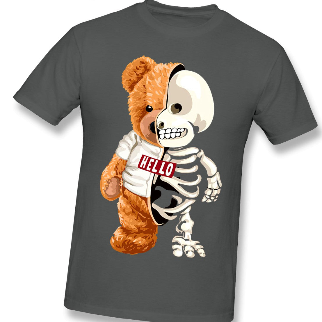 Skull Teddy Bear Skeleton T-Shirt
