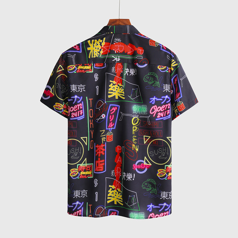 Neon Japanese Harajuku Shirt