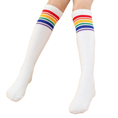 Stripe Up Knee High Socks