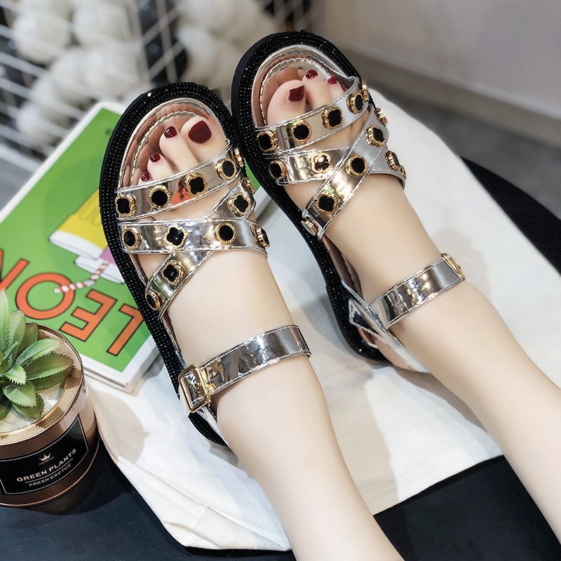 Style Casual Flat Roman Sandals