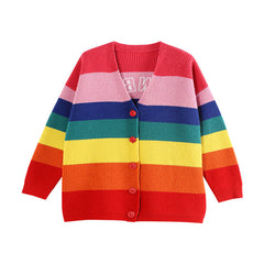 Rainbow Knitted Boring Sweater