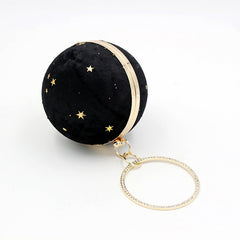 Moon Suede Starry Hand Bag