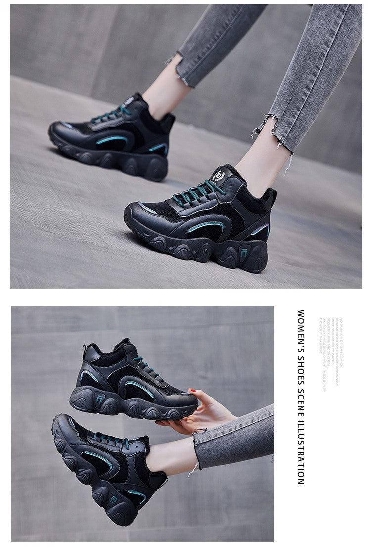 Aesthetic High Platform Sneakers