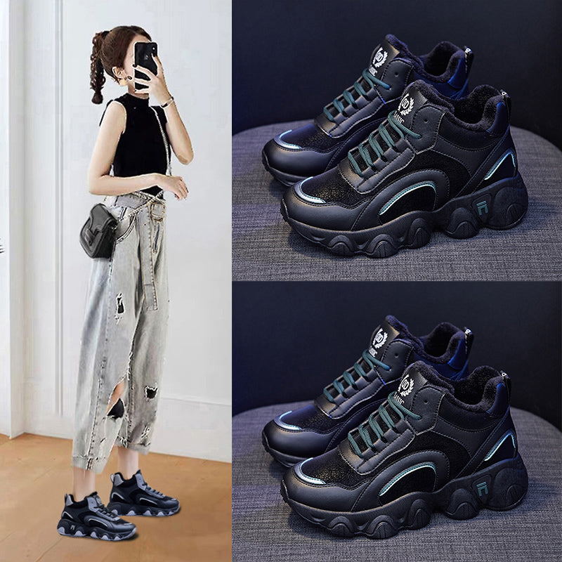 Aesthetic High Platform Sneakers