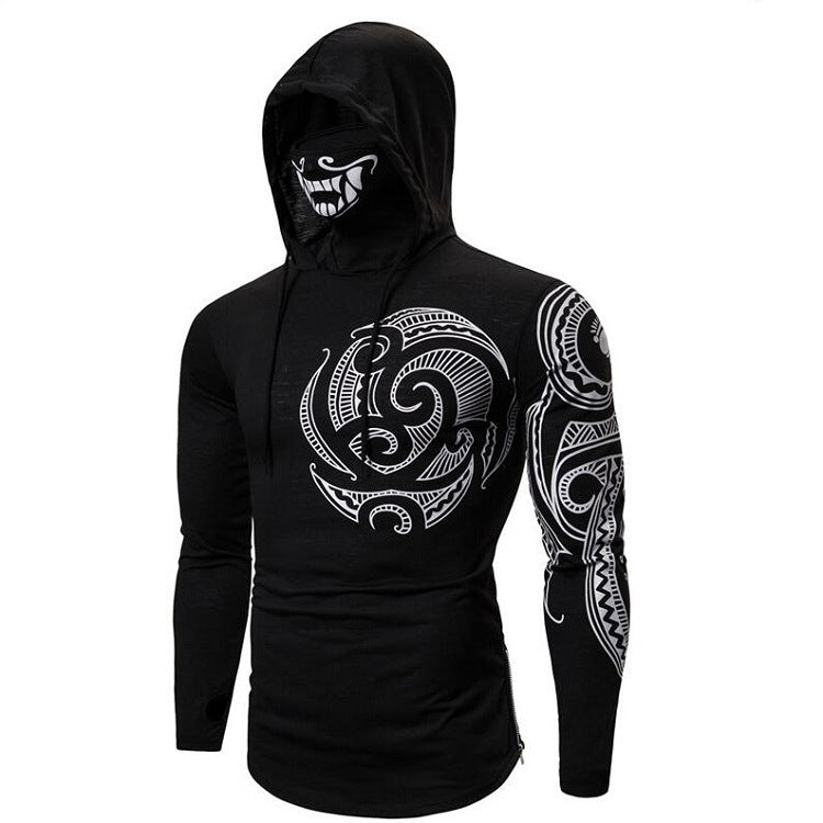 Cyberpunk Ninja Sweatshirt Hooded