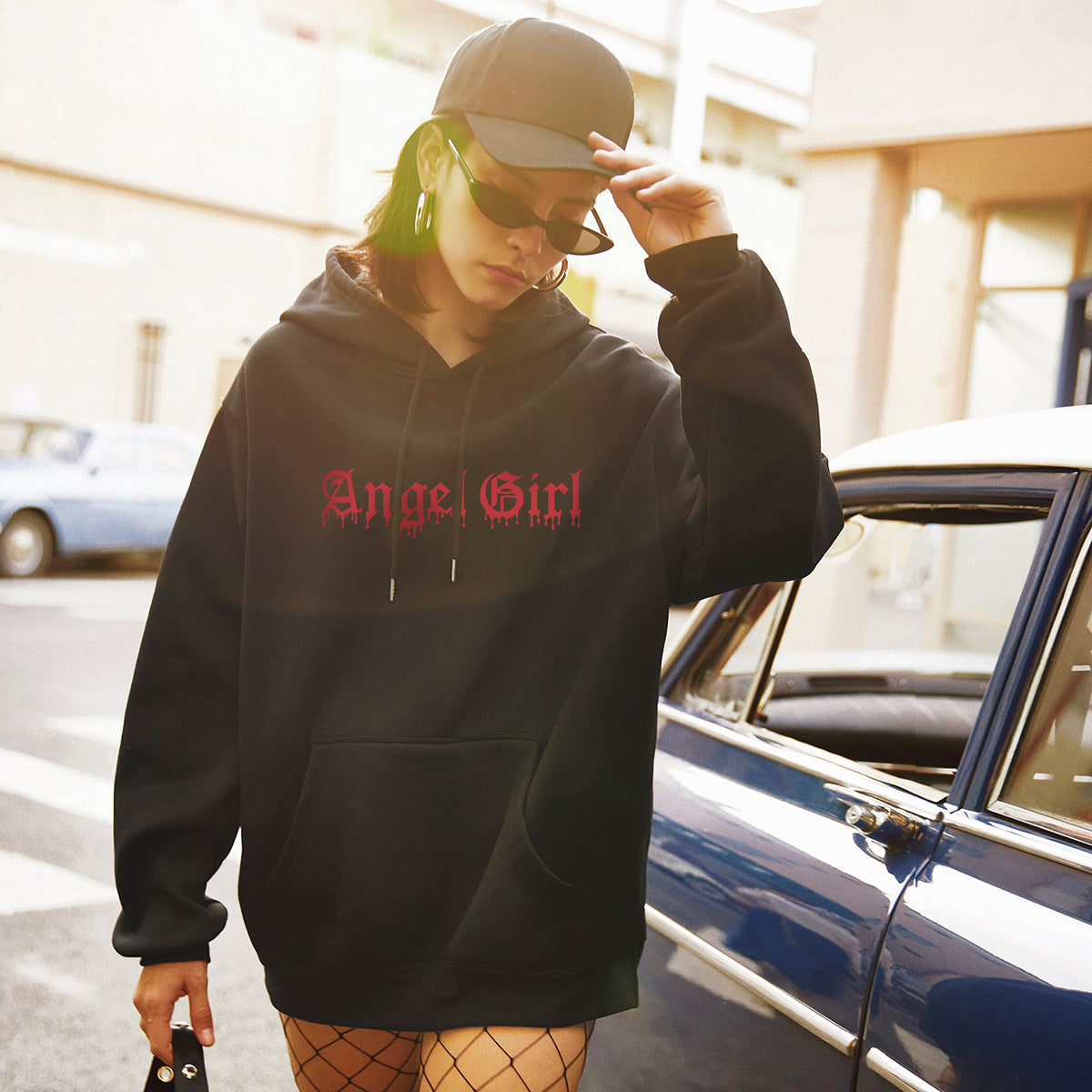 Angel Girl Oversize Hoodie