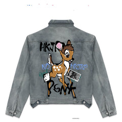 Cute Bambi Denim Jacket