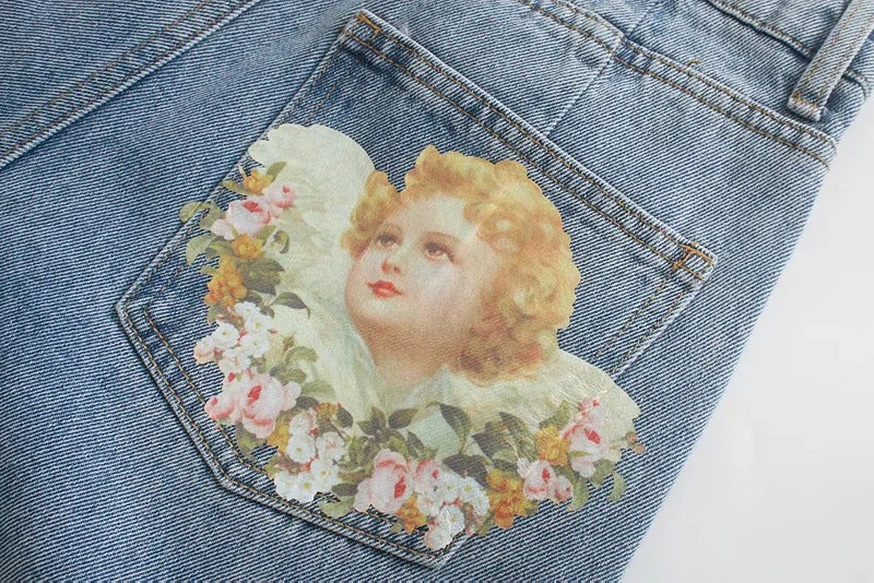 Cherub Floral Angelic Denim Jeans