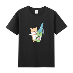 Funny Kawaii Cute Shiba Inu Dog T-shirt