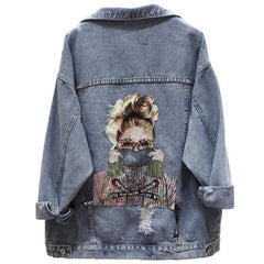 Pretty Girl Ripped Denim Jacket