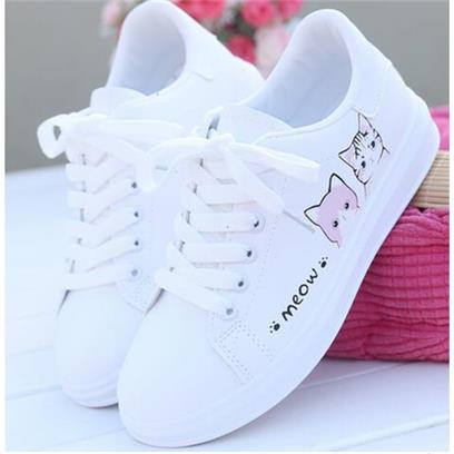 Meow Lovely PU Vegan Sneakers