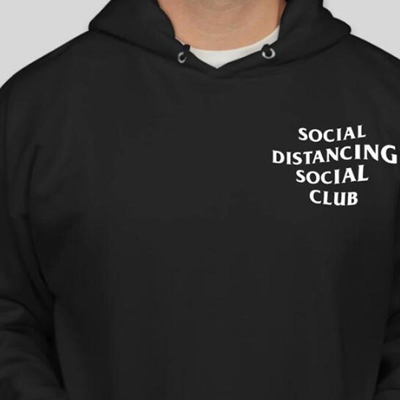 Social Distancing Club Hoodie