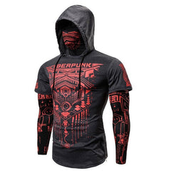 Cyberpunk Ninja Sweatshirt Hooded