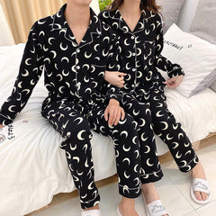 Crescent Moon Pajama Suit