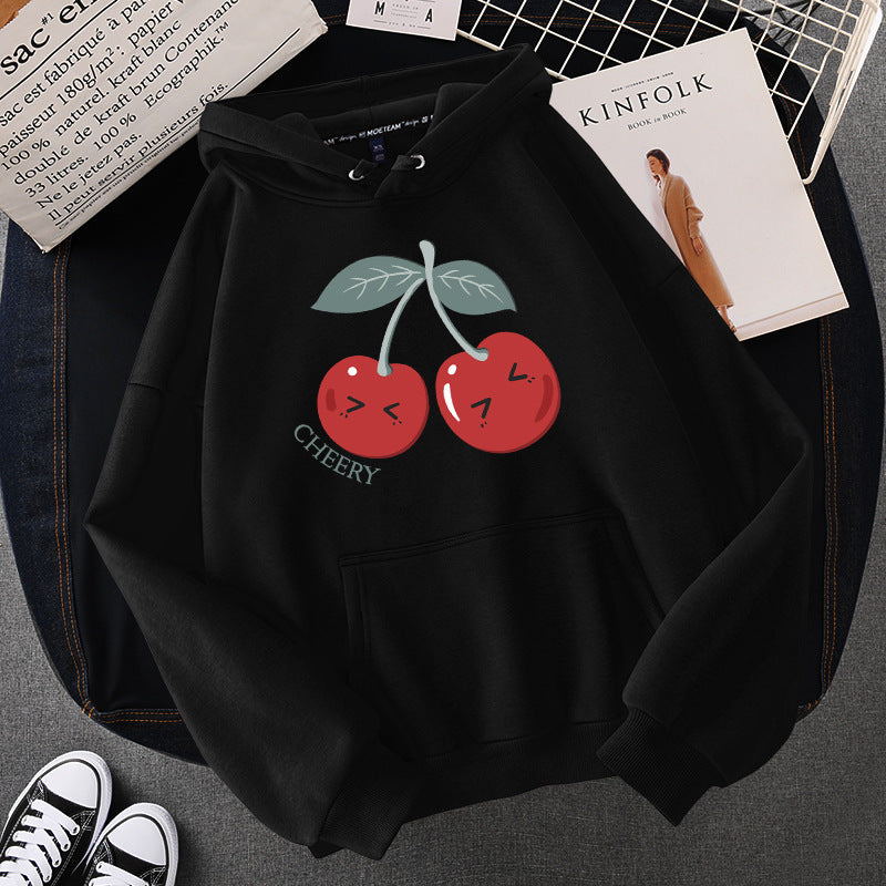 Bunny And Cherries Gesisha Hoodie