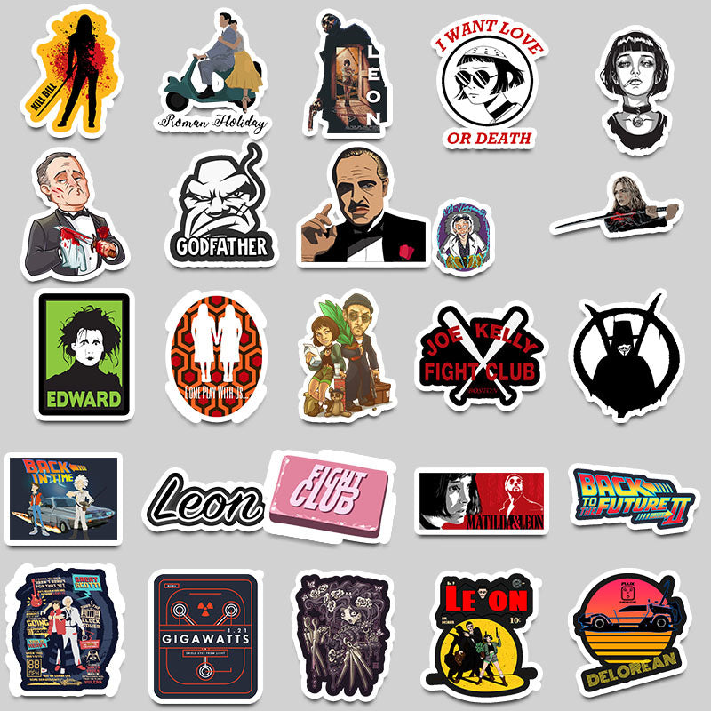 Classic Movie 50 Stickers