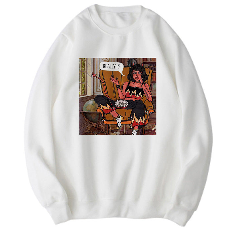 Demon Sexy Girl Sweatshirt