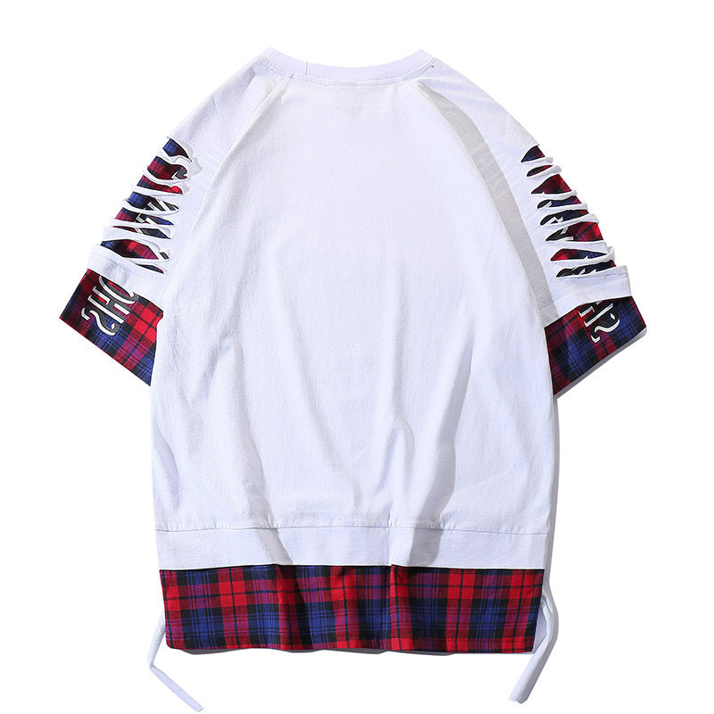 SHOW XIN DOU letters fashion T-shirt