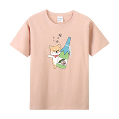 Funny Kawaii Cute Shiba Inu Dog T-shirt