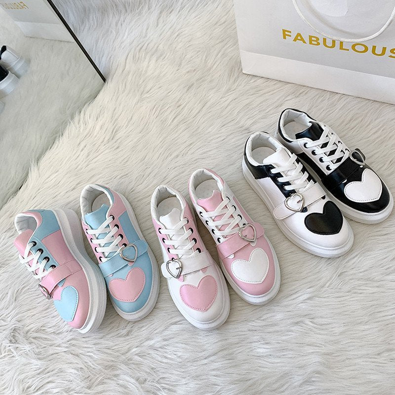 Heart Cute Trend Sneakers