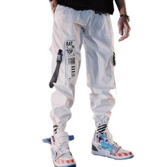 Black and White Cargo Pants