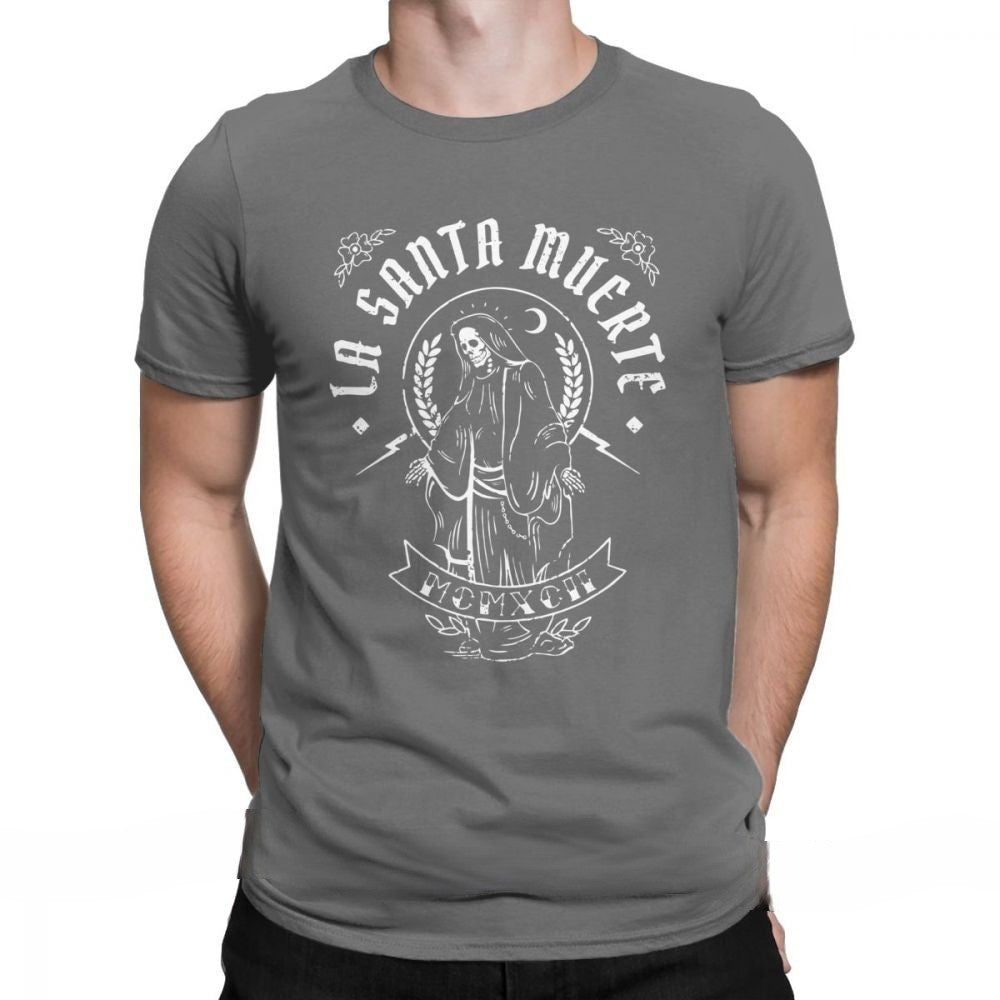 La Santa Muerte Saint Death Goth T-Shirts