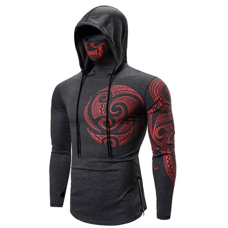 Cyberpunk Ninja Sweatshirt Hooded