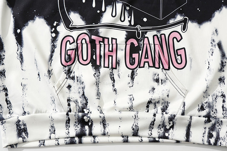 Antisocial Goth Gang Dark Hoodie