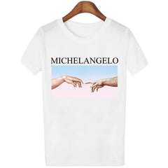 Michelangelo Creation of Adam TShirt