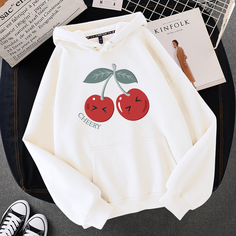 Bunny And Cherries Gesisha Hoodie