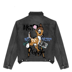 Cute Bambi Denim Jacket