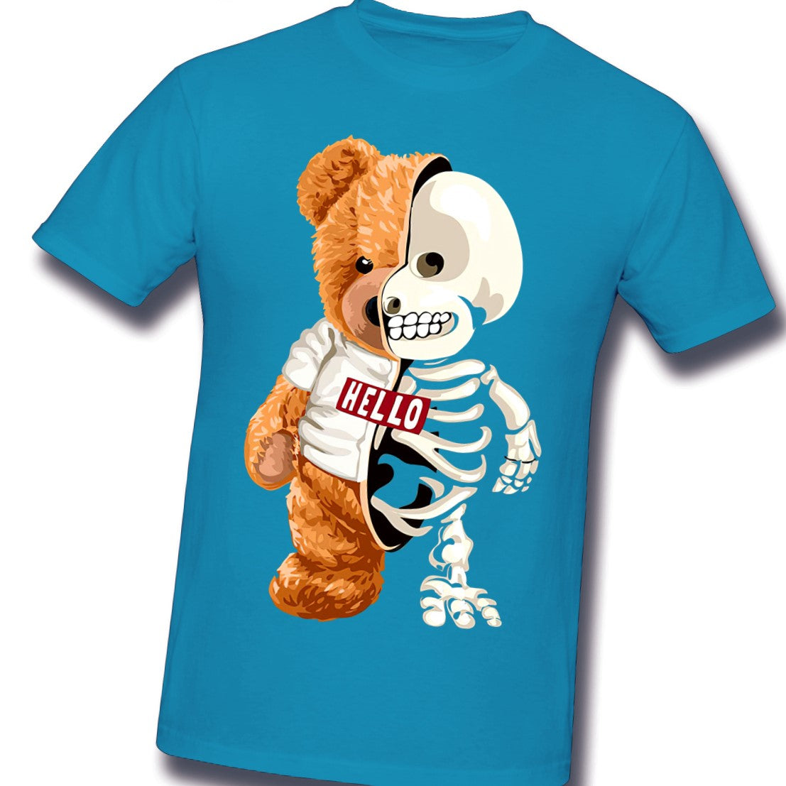 Skull Teddy Bear Skeleton T-Shirt