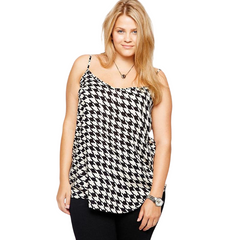 Black And White Loose Camisole