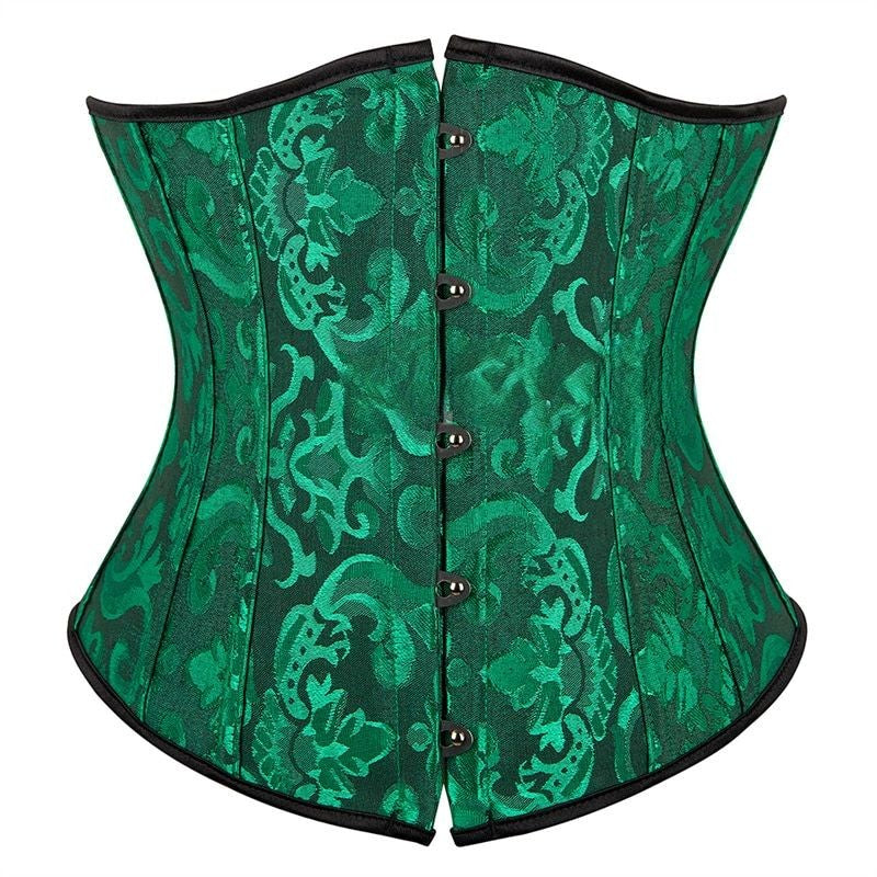 Under bust Floral Gothic Corset