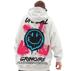 Unreal Smiley Face Oversize Hoodie