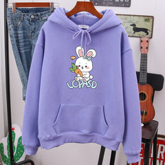 Aesthetic Kawaii Bunny Hoodie