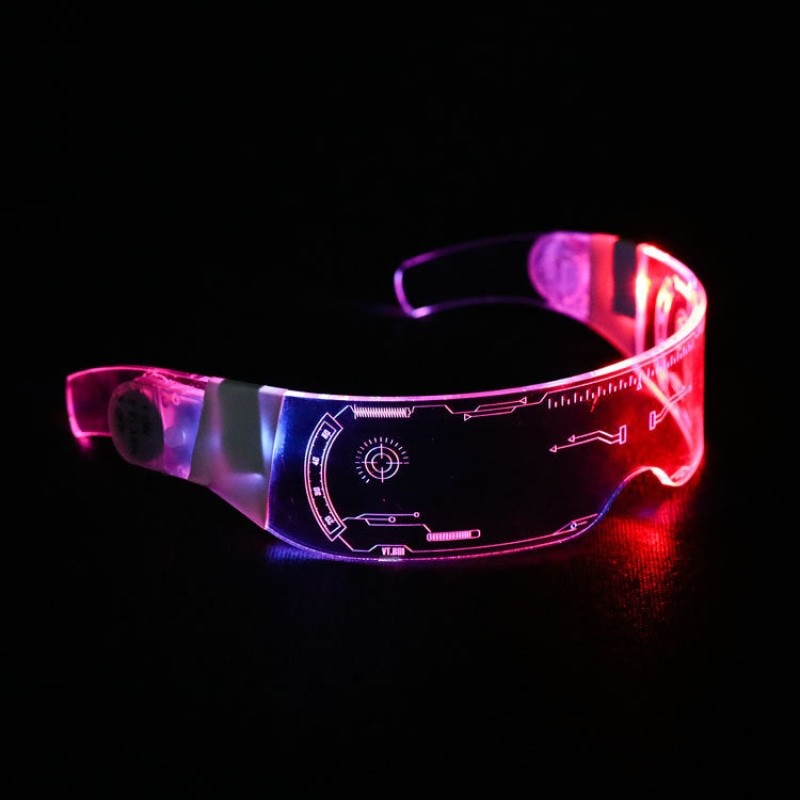 Cyberpunk LED Multicolor Tron Glasses