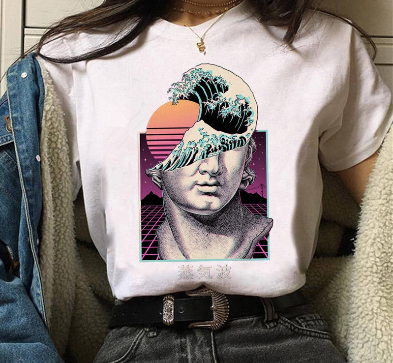 Vaporwave Statue 90s T-Shirt