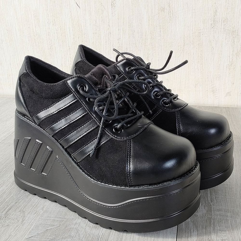 Goth Platform Fashion High Heels Sneaker