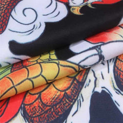 Eagle and Snake Fight 3/4 Sleeve Kimono