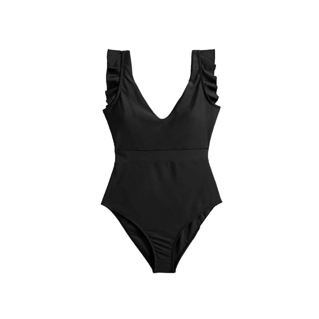 Ruffle One-Piece Swimsuit