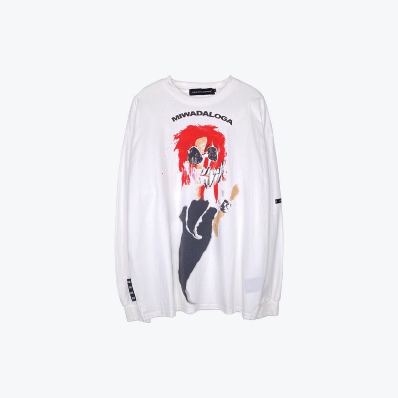 Funny Graphic Long Sleeve Goth Sweatshirt