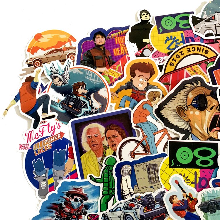 Back To The Future Stickers