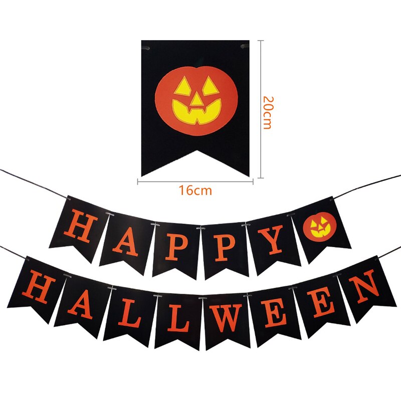 Happy Halloween Banner Decorations Halloween