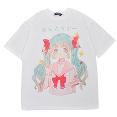 Harajuku Girl Oversized T-shirt