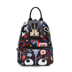 Multiple Graffiti Cute Backpacks