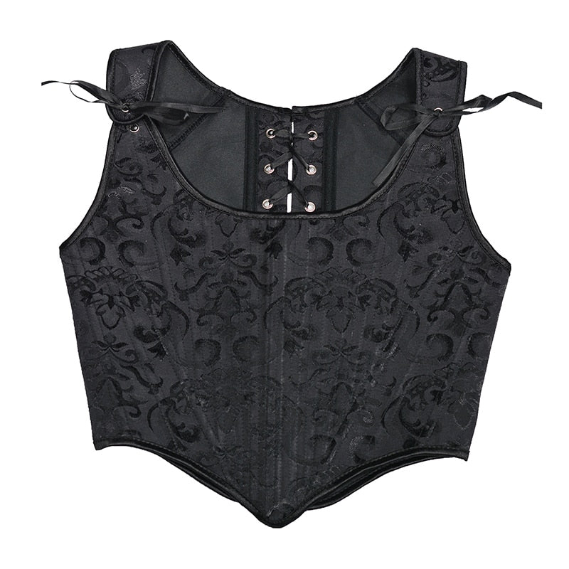 Jacquard Bandage Overbust Corset