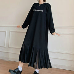 Oversized Long Elephant Dress