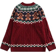 Christmas Cookie Loose Knit Sweaters